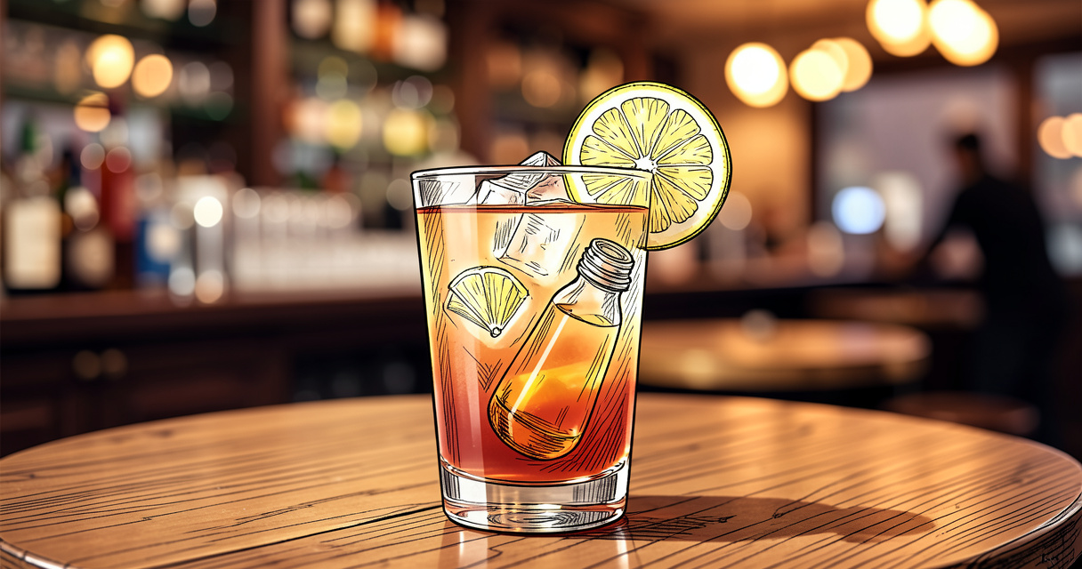 Cocktail original 700 avant J.-C. de L'Imprévu Café aux ingrédients secrets
