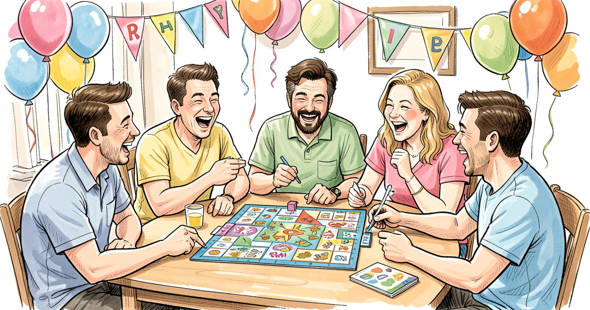 Jeux d'anniversaire adulte : 30 idées pour une soirée transformée