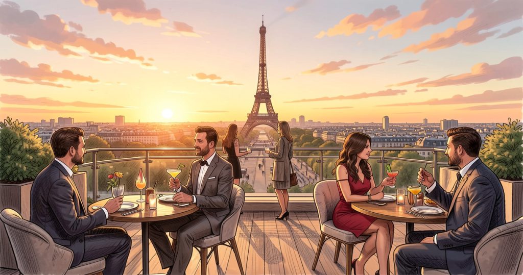 Skybar Paris 2026 : rooftop le plus haut – vue à 115 mètres