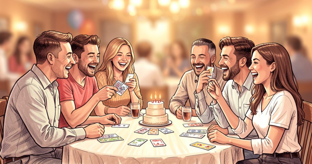 Jeux anniversaire adulte : 25 idées drôles, sans préparation et adaptées à tous les âges
