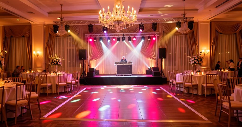 Organisation de mariage et sonorisation événementielle pour soirée de mariage