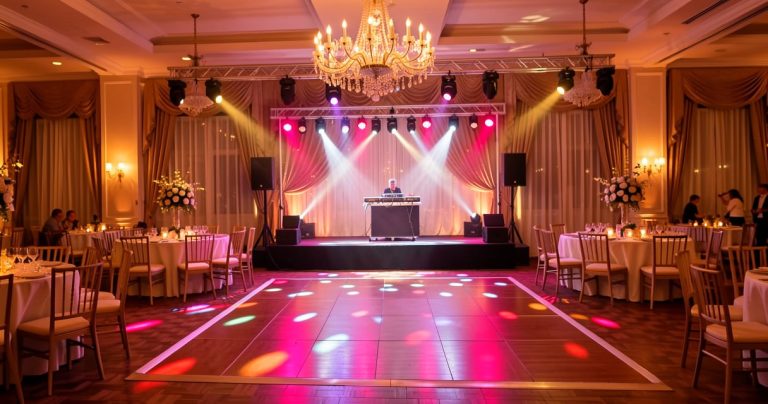 Organisation de mariage et sonorisation événementielle pour soirée de mariage